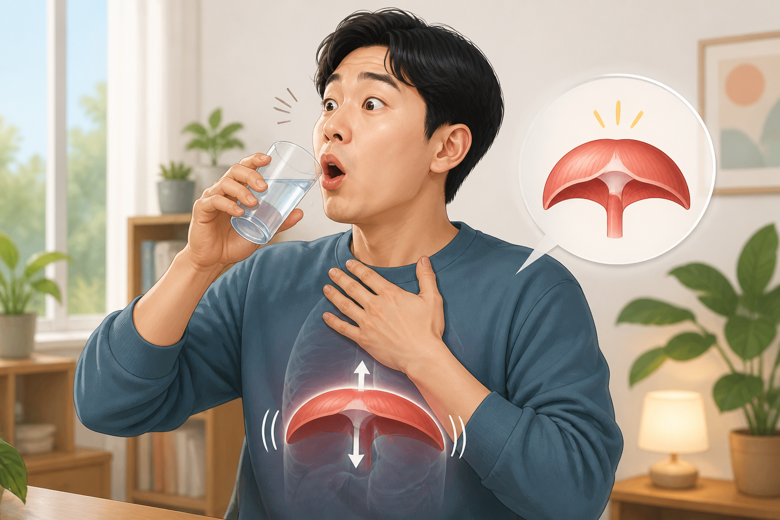 딸꾹질은 왜 생길까｜빨리 멈추는 방법과 병원에 갈 때