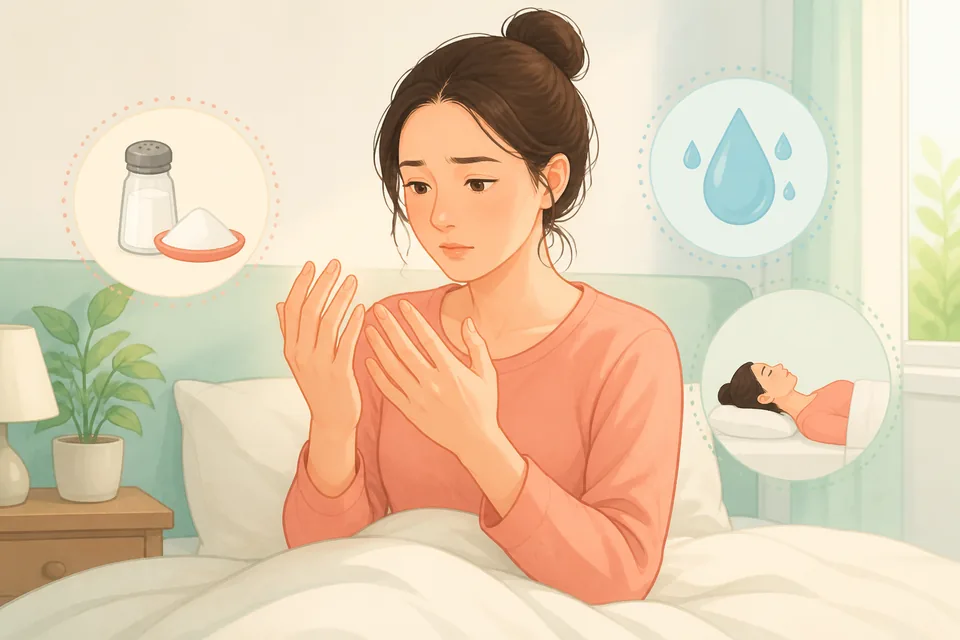 아침 손 붓기 원인과 대처법｜병원 가야 할 신호 한눈에