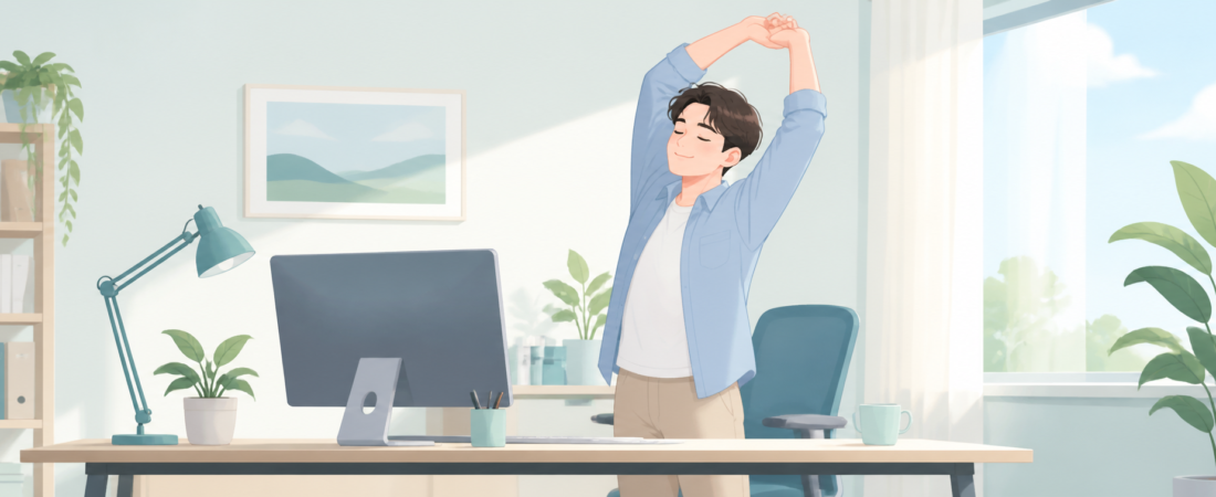 오래 앉아 일할 때, 몸을 자주 움직여야 하는 이유와 실천법